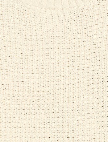 Pull en maille chenille