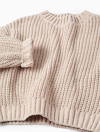 Pull en Maille Chenille