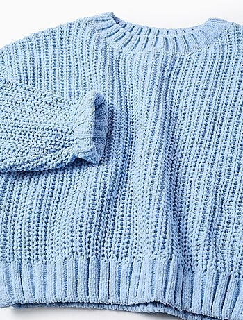 Pull en Maille Chenille