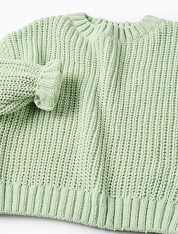 Pull en Maille Chenille