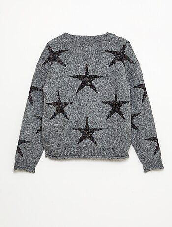 Pull en maille col rond