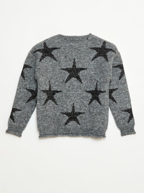 Pull en maille col rond - Kiabi