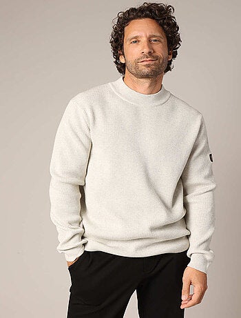 Pull en maille côtelé
'Deeluxe'