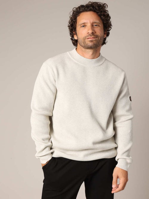 Pull en maille côtelé

 'Deeluxe' - Kiabi