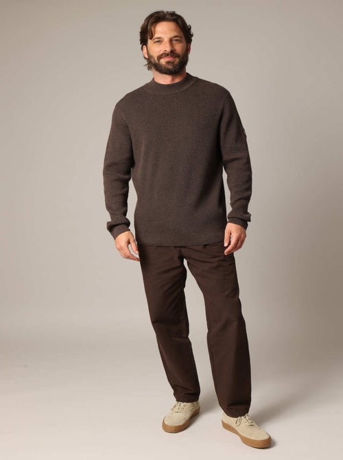 Pull en maille côtelé

 'Deeluxe' - Kiabi