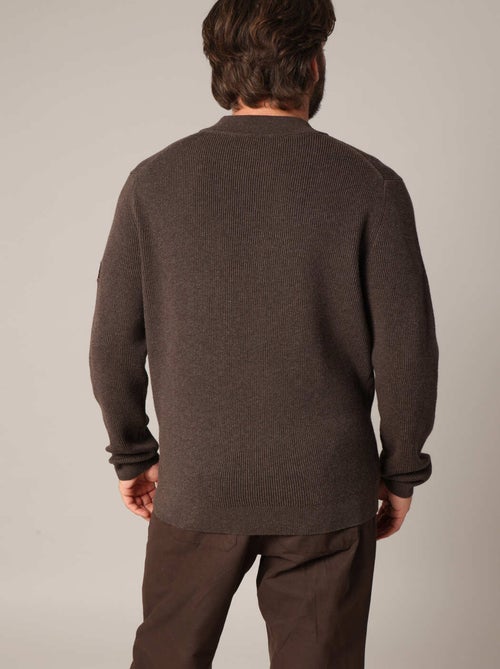 Pull en maille côtelé

 'Deeluxe' - Kiabi