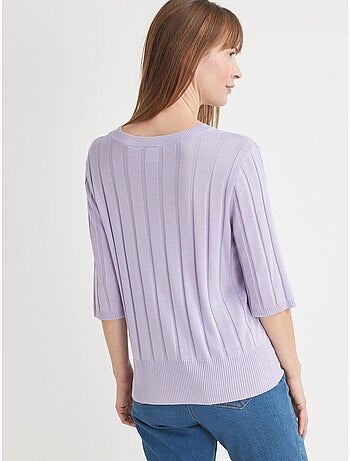 Pull en maille côtelée - DAXON