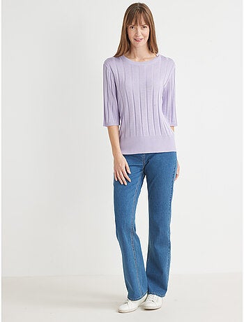 Pull en maille côtelée - DAXON