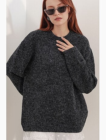 Pull en maille côtelée bdart
