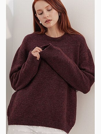 Pull en maille côtelée bdart
