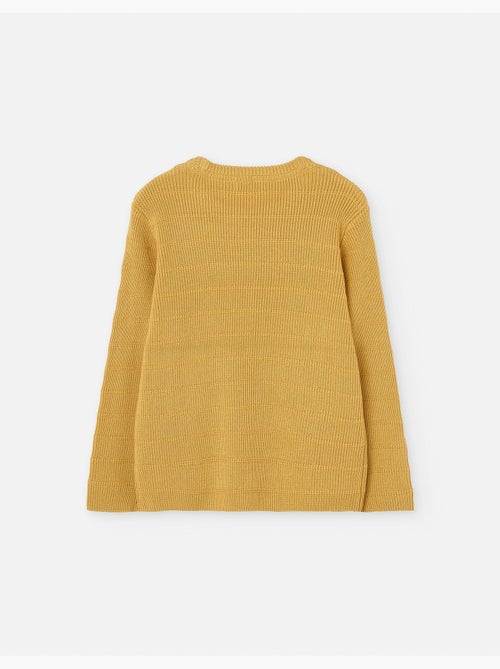 Pull en maille côtelée - Kiabi
