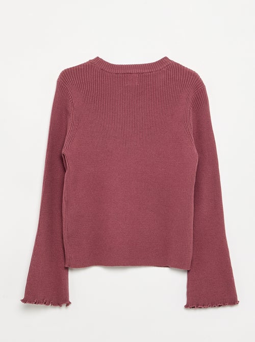 Pull en maille côtelée - Kiabi Pull en maille côtelée - Kiabi