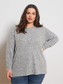Pull en maille douce - Kiabi