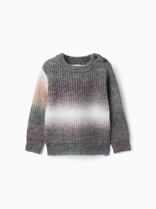 Pull en maille épaisse avec effet dégradé - Kiabi Pull en maille épaisse avec effet dégradé - Kiabi