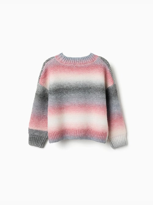 Pull en maille épaisse avec effet dégradé - Kiabi Pull en maille épaisse avec effet dégradé - Kiabi