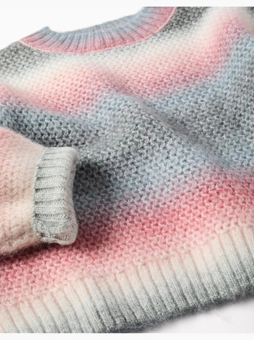 Pull en maille épaisse avec effet dégradé - Kiabi Pull en maille épaisse avec effet dégradé - Kiabi