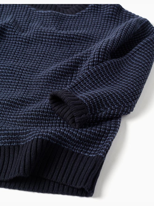 Pull en maille épaisse avec épaules tombantes - Kiabi