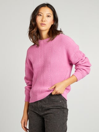 Pull en maille épaisse