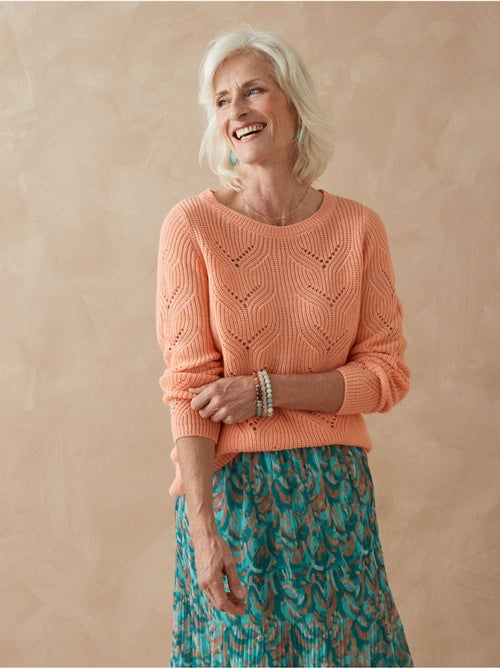 Pull en maille fantaisie - DAXON - Kiabi