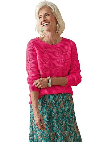 Pull en maille fantaisie - DAXON