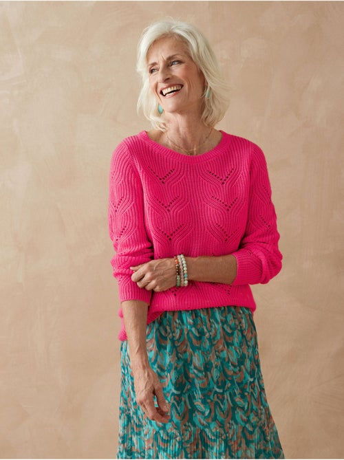 Pull en maille fantaisie - DAXON - Kiabi