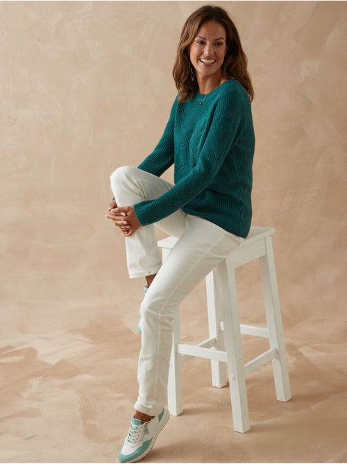 Pull en maille fantaisie - DAXON - Kiabi