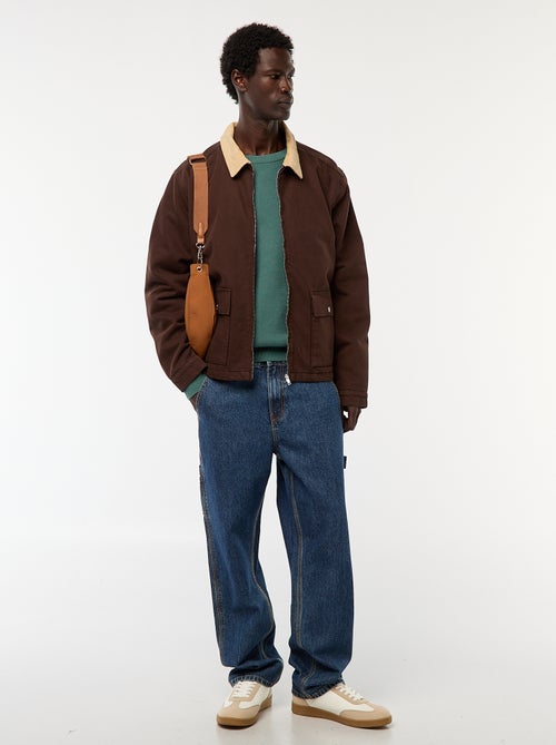 Pull en maille fantaisie à col rond - Kiabi Pull en maille fantaisie à col rond - Kiabi