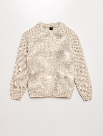 Pull en maille fantaisie