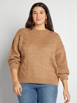 Pull en maille fantaisie