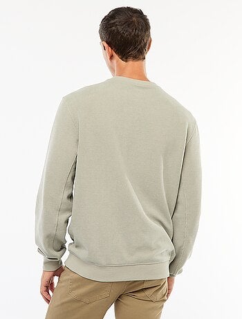 Pull en maille fantaisie coupe regular