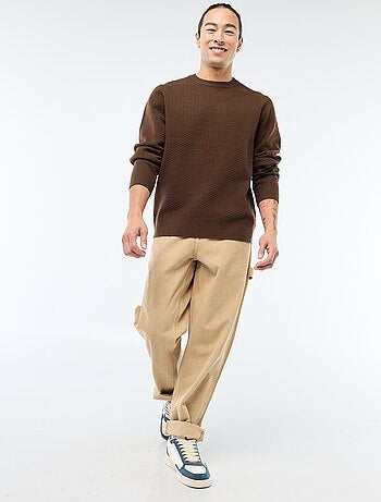 Pull en maille fantaisie