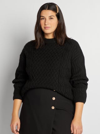 Pull en maille fantaisie