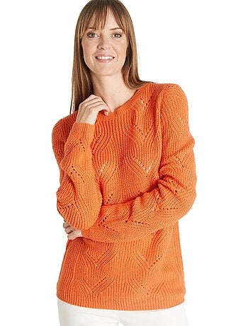 Pull en maille fantaisie
