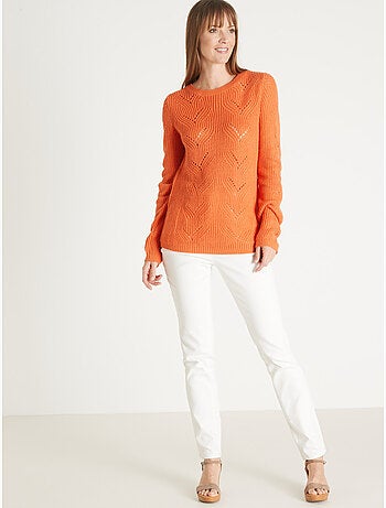 Pull en maille fantaisie
