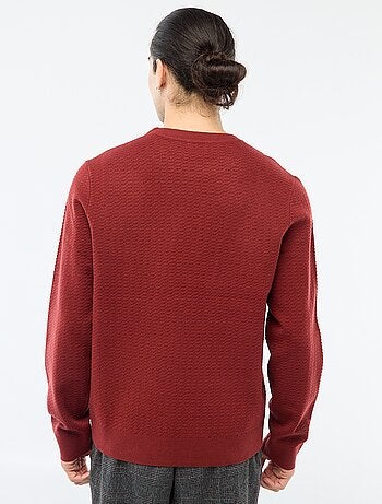 Pull en maille fantaisie