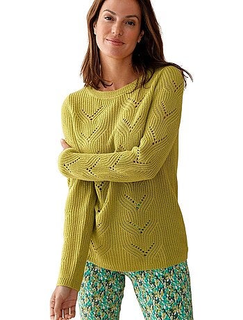 Pull en maille fantaisie