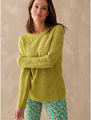 Pull en maille fantaisie