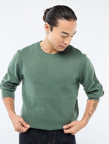 Pull en maille fantaisie