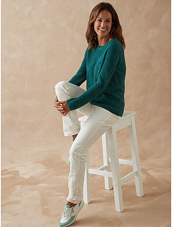 Pull en maille fantaisie