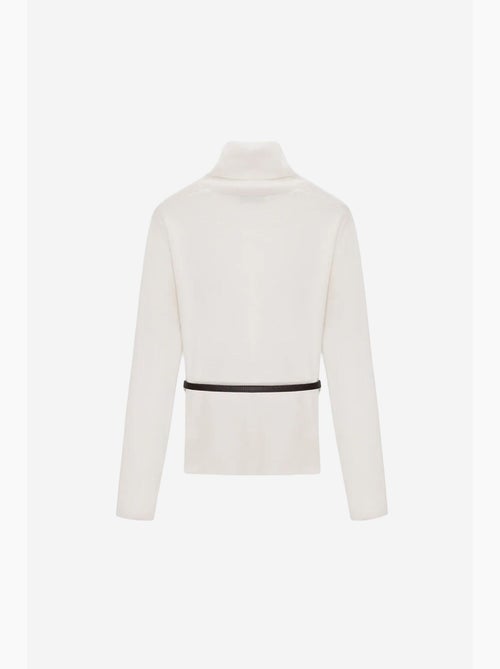 Pull en maille femme à col roulé et ceinture dilvin - Kiabi Pull en maille femme à col roulé et ceinture dilvin - Kiabi