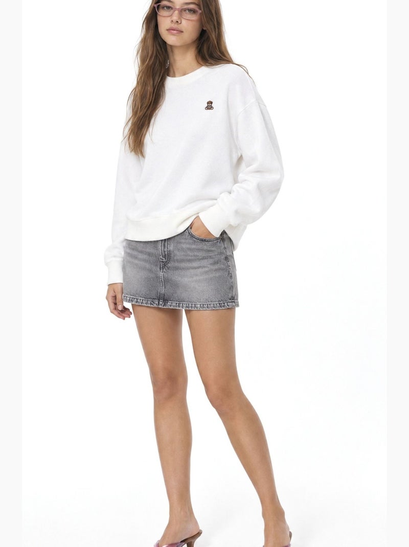 Pull en maille femme busem Blanc cassé - Kiabi