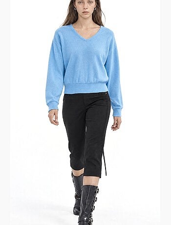 Pull en maille femme busem