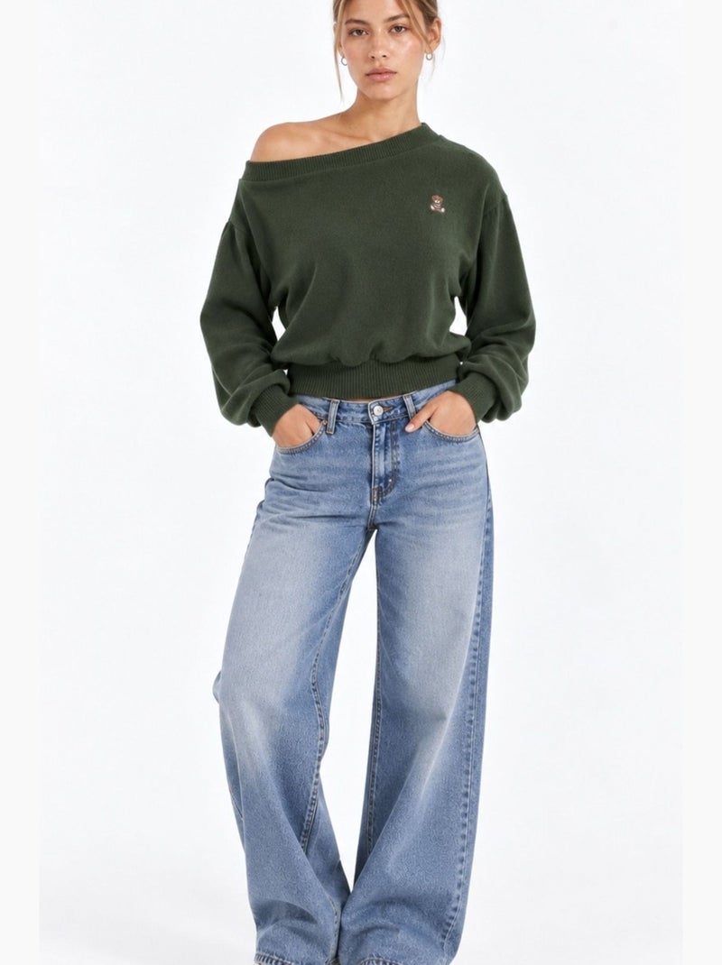 Pull en maille femme busem Rouge bordeaux - Kiabi