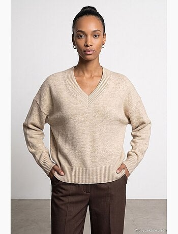 Pull en maille femme dilvin