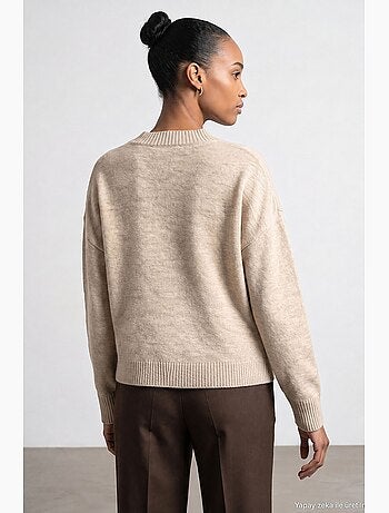 Pull en maille femme dilvin