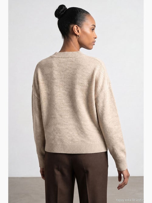 Pull en maille femme dilvin - Kiabi