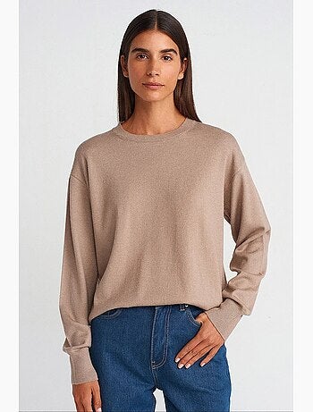 Pull en maille femme dilvin