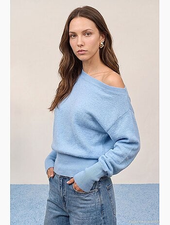 Pull en maille femme dilvin