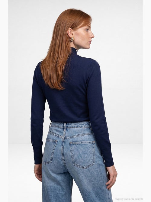 Pull en maille femme dilvin - Kiabi