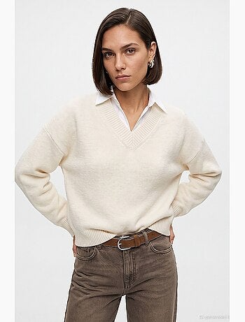 Pull en maille femme dilvin
